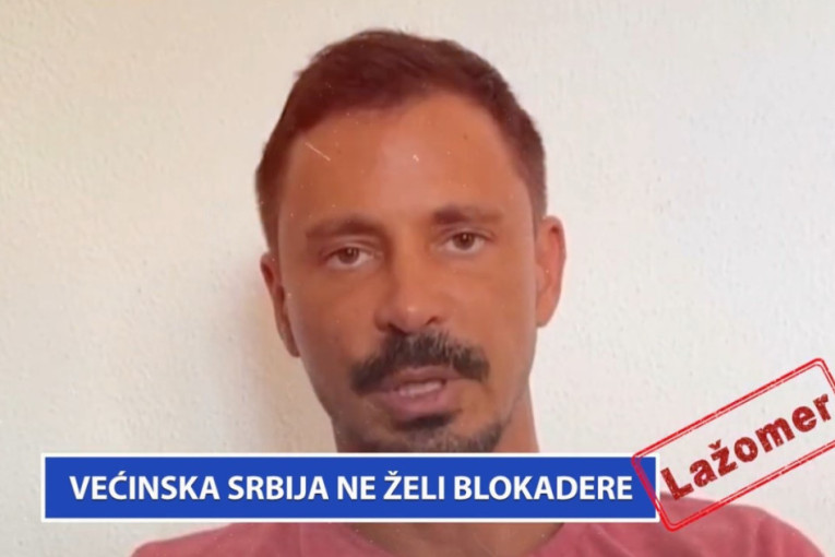 Lažomer: Većinska Srbija ne želi blokadere (VIDEO)