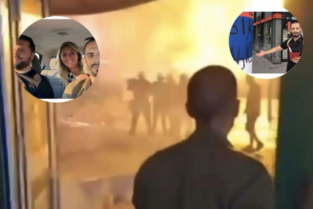 Pogačar opet hrabar, dok ne zagusti: Prvo huška, pa se krije iza trafike - danas novi performans ispred suda (FOTO/VIDEO)