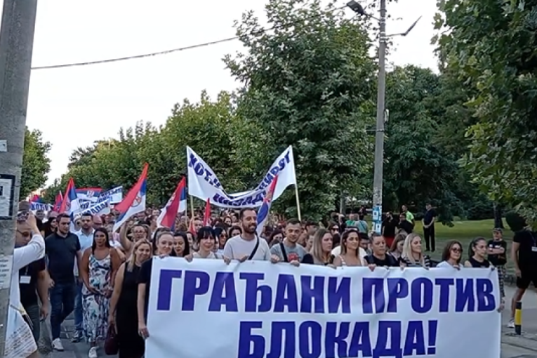 I Vranje ustalo protiv blokada! Poručili jasno - "Ne damo Srbiju!"