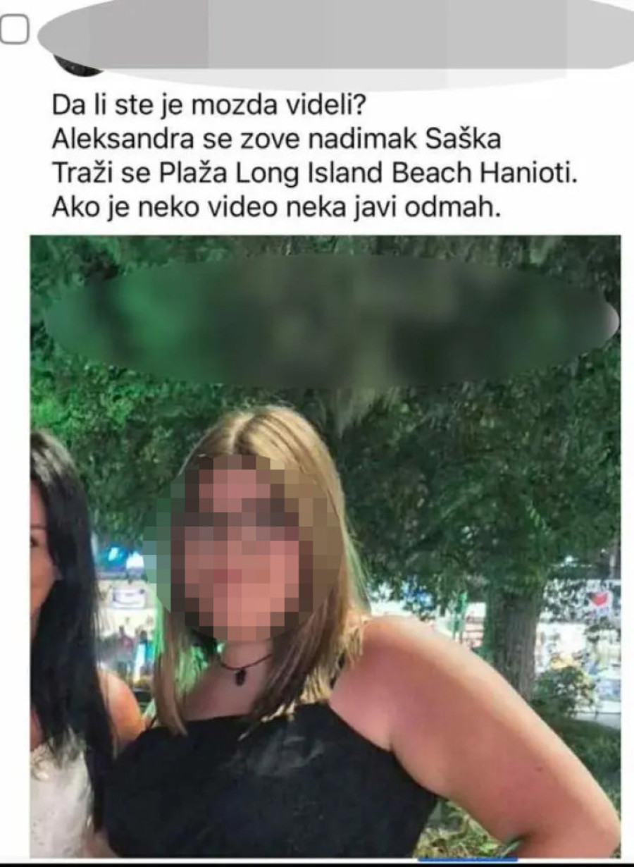 Drama u Haniotiju: Nestala devojčica iz Srbije, poslednji put viđena pre pola sata!