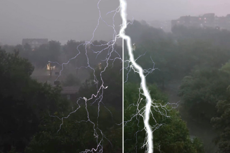 Stravični prizori iz Subotice: Stiglo snažno nevreme, mnoge kuće bez struje - vetar čupao stabla! (VIDEO)