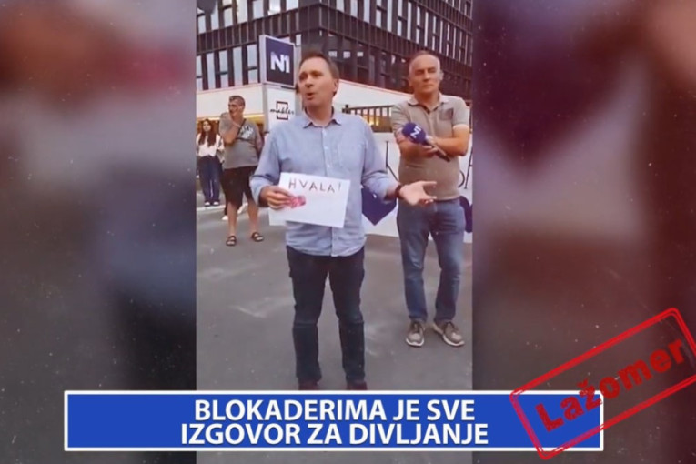 Lažomer: Blokaderima je sve izgovor za divljanje