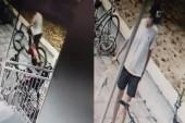 Ovo je snimak krađe elektičnog bicikla u Beogradu: Izvukao klješta, presekao sajlu... (VIDEO)