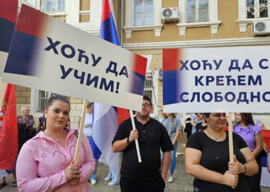 Obrenovac protiv blokada! Bajkeri došli da podrže pristojnu Srbiju (VIDEO)