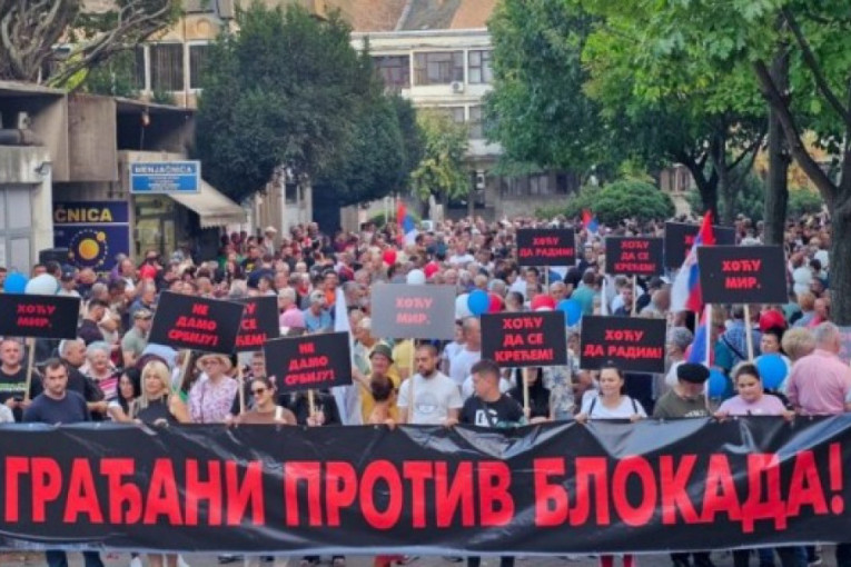 "Ruma se ne blokira, ide napred": Građani protiv terora blokadera (VIDEO)