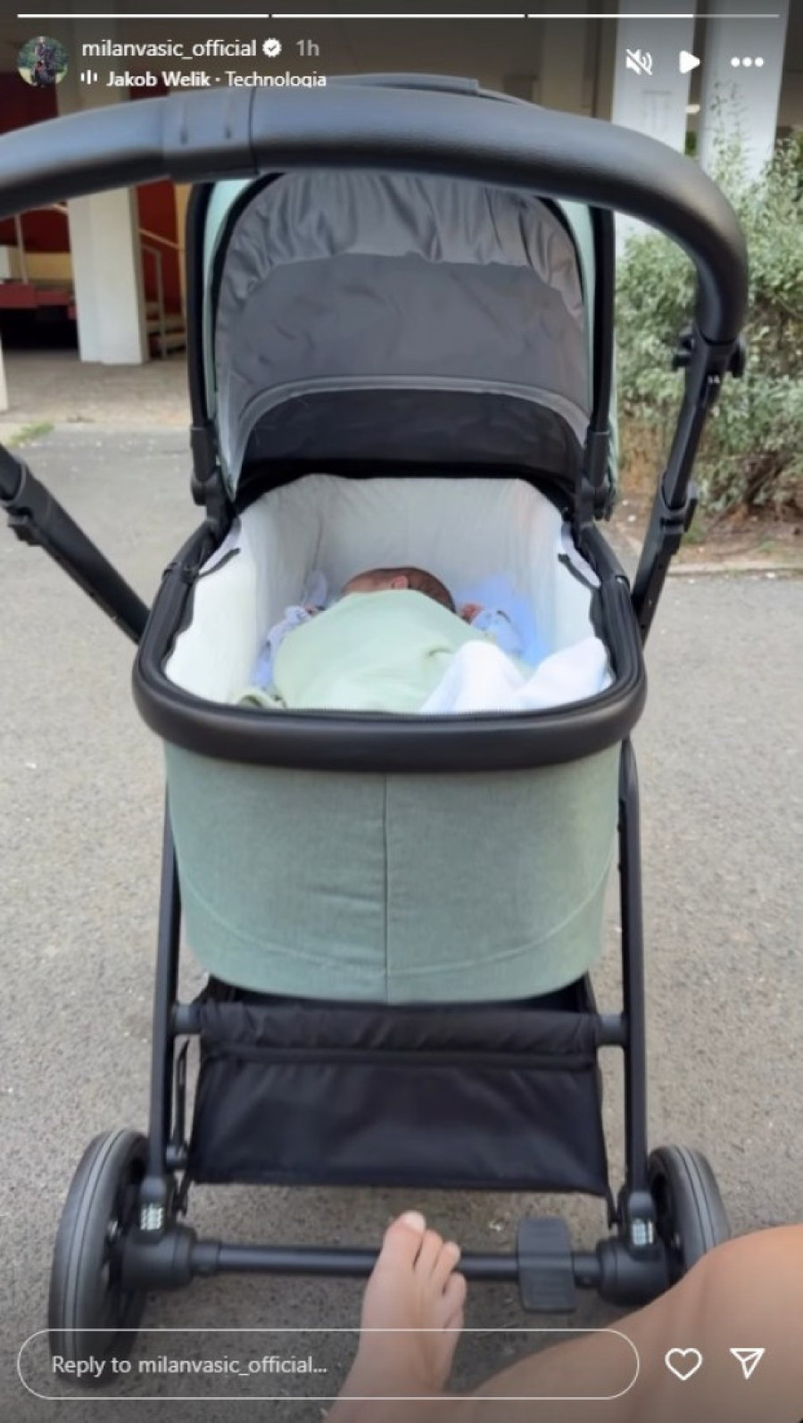 Ovako Milan Vasić uspavljuje naslednika: Mali Despot uživa kao pravi car! (FOTO)