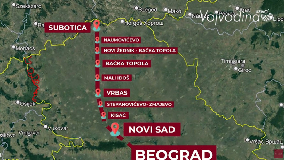 Brza pruga Subotica- Novi Sad pušta se u rad za mesec dana: Srbija dobija novu železničku arteriju, vozovi će ići do 200 km/h (FOTO/VIDEO)