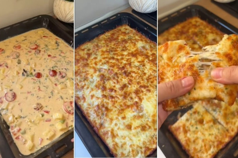 Recept dana: Slana pita sa krompirom i pečenim paprikama. Brza, laka i savršena za dane kada ste u žurbi