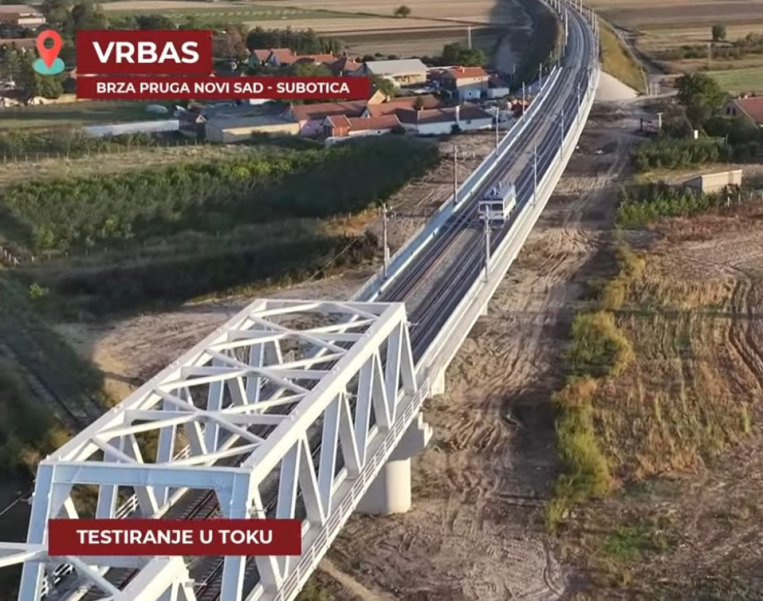 Brzi voz čeka putnike do Subotice: Završeno testiranje pruge, evo kada bi trebalo da bude puštena u rad