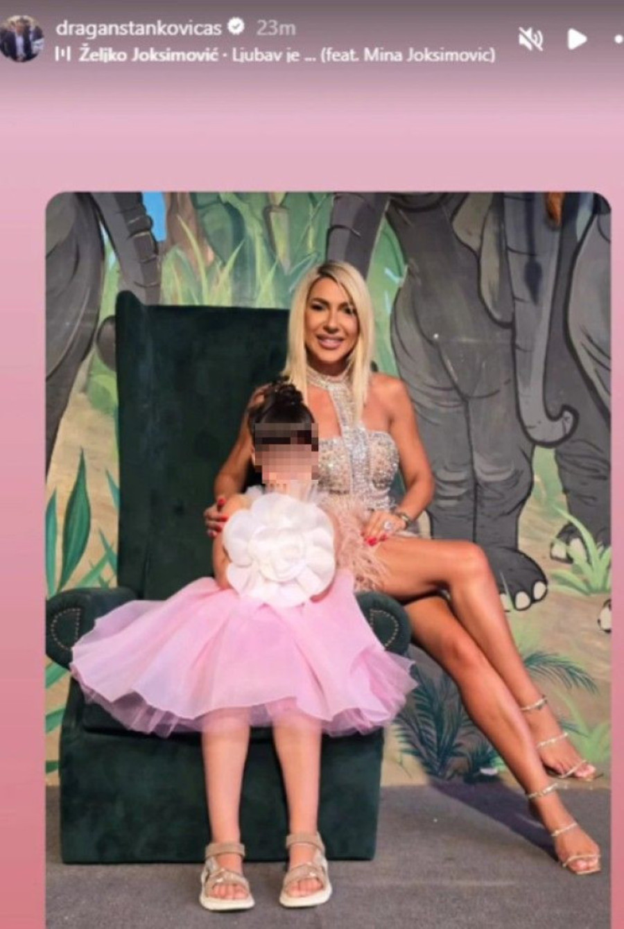 "Nisam shvatao šta je ljubav!" Dragan Stanković se oglasio povodom rođendana male Lee