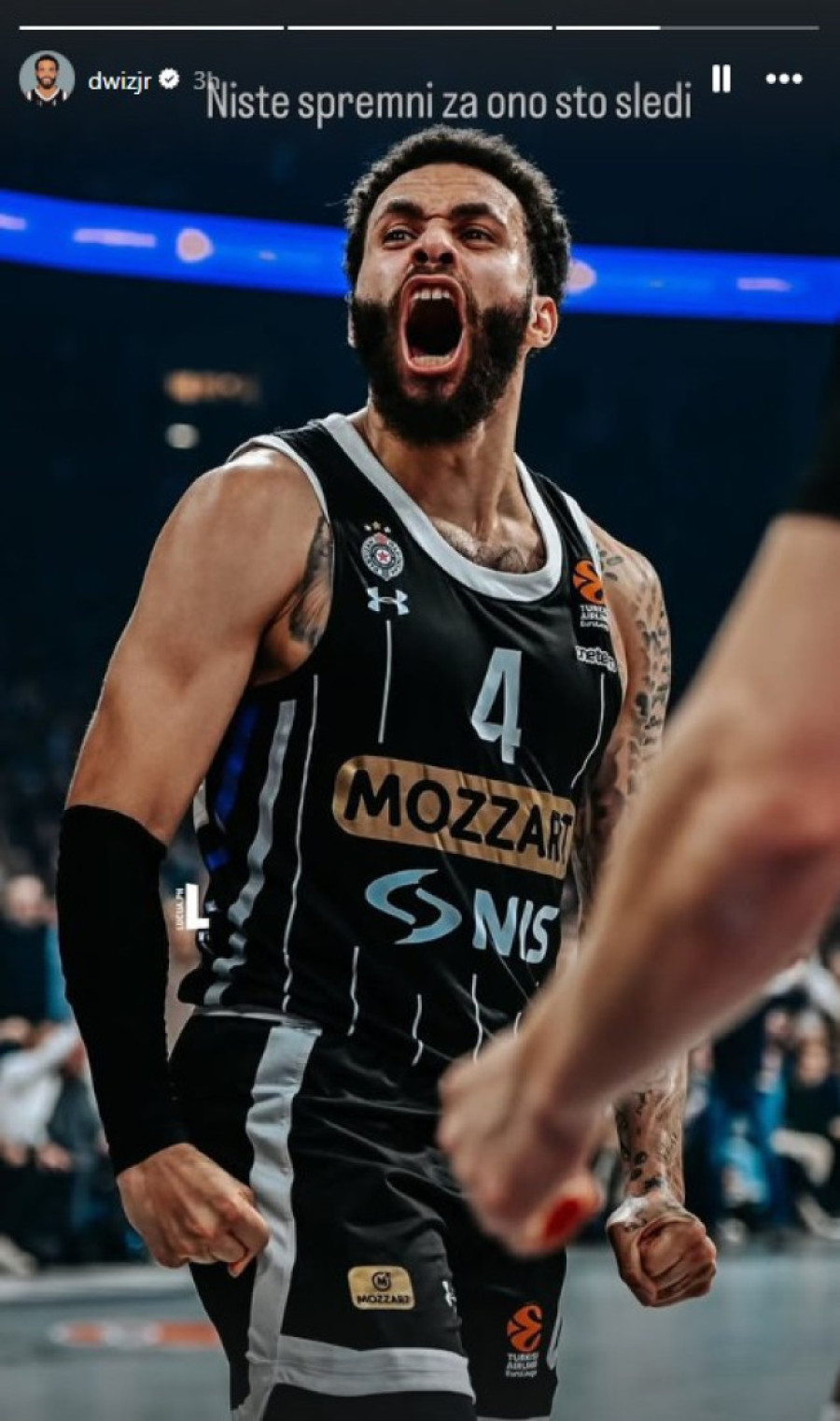 Niste spremni za ono što sledi: Vašington se obratio navijačima Partizana!