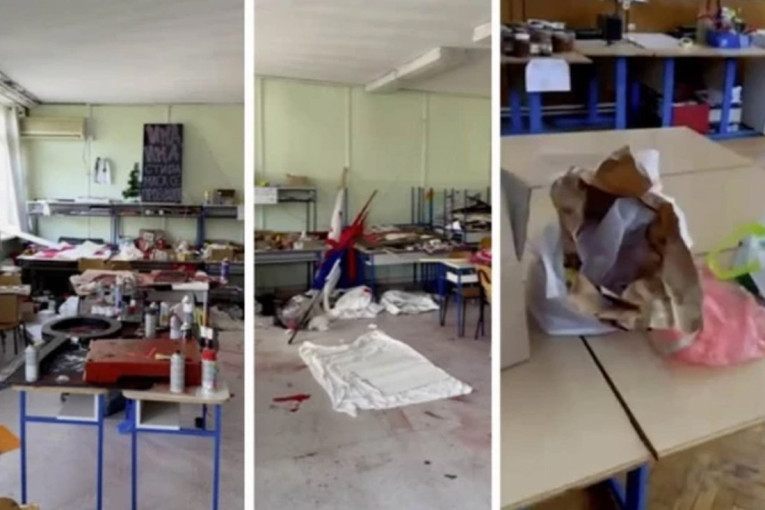 FTN u Novom Sadu se pretvorio u leglo zaraze! Nakon lisice, sada su se pojavili i miševi među blokaderima (VIDEO)