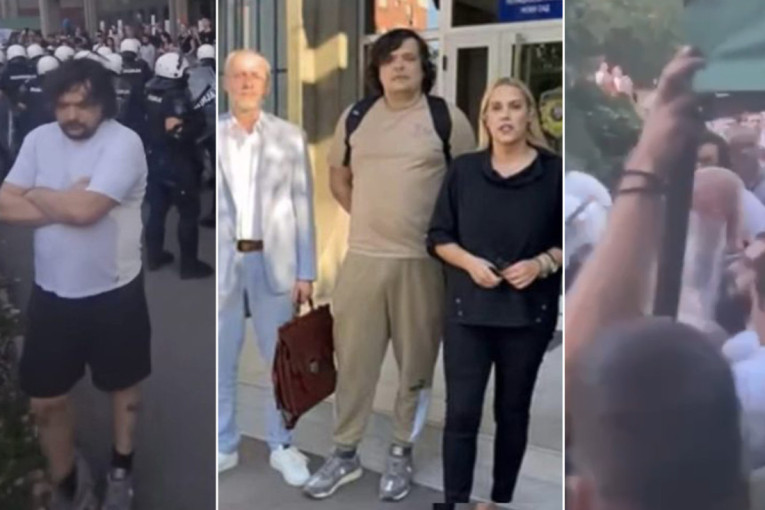 Možeš da se obriješ, ali ne možeš da pobegneš od odgovornosti! Blokader juče bije, danas identitet krije - evo šta ga je odalo! (VIDEO)