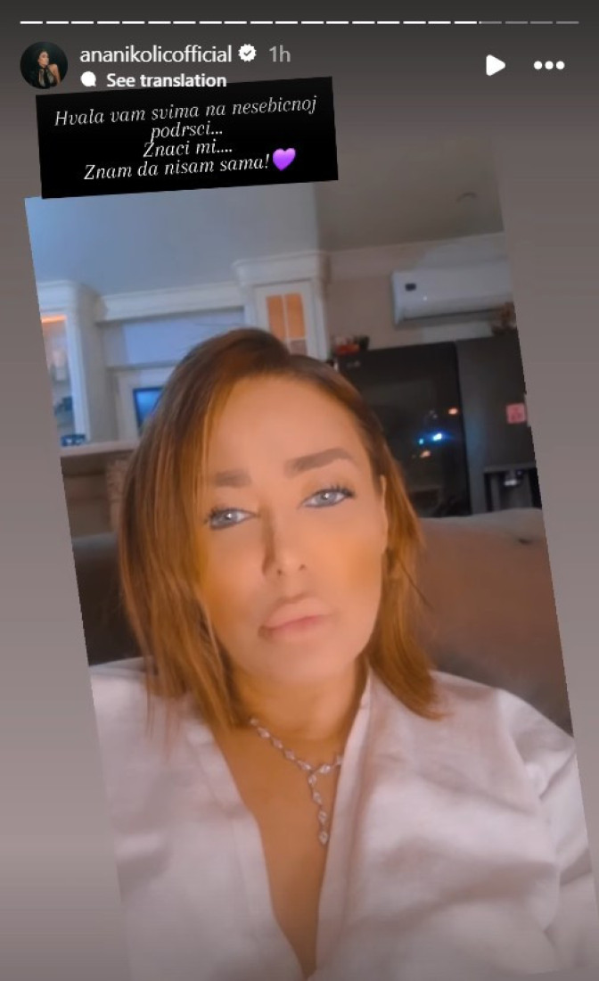 Novo oglašavanje Ane Nikolić: Nakon burnog perioda, potresla objavom! (FOTO)