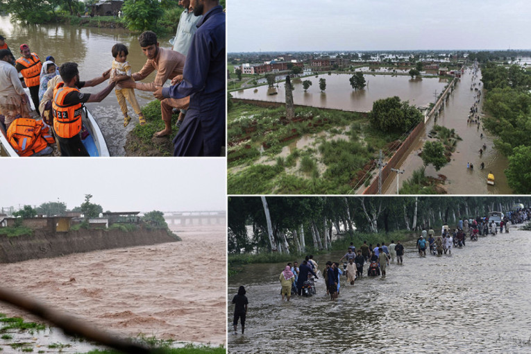 Razaranje neviđenih razmera: Više od milion i po ljudi pogođeno poplavama u Pakistanu, broj mrtvih brzo raste (VIDEO/FOTO)