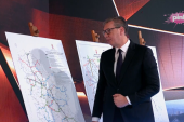 Vučić na karti pokazao šta se sve radi u Srbiji: Najavio velike infrastrukturne projekte (FOTO)