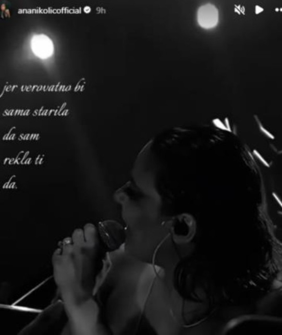 Ana Nikolić javno poslala poruku Raletu: Verovatno bih sama starila da sam ti rekla "da"!