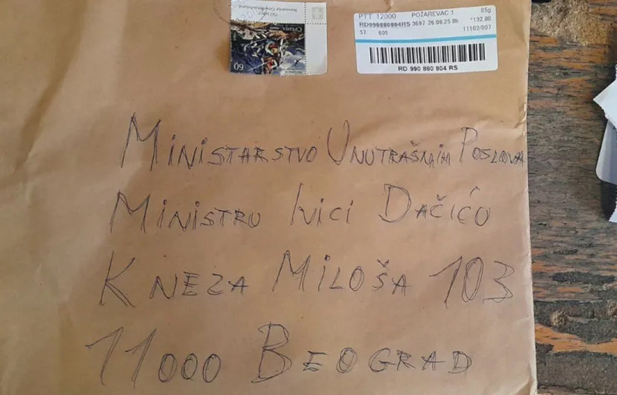 Poslao Ivici Dačiću tri metka! Evo šta je MUP pronašao u pošiljci za ministra policije!