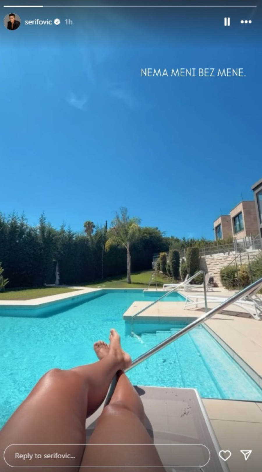 Marija Šerifović se baškari u suvom luksuzu! Pokazala sveže preplanule noge (FOTO)