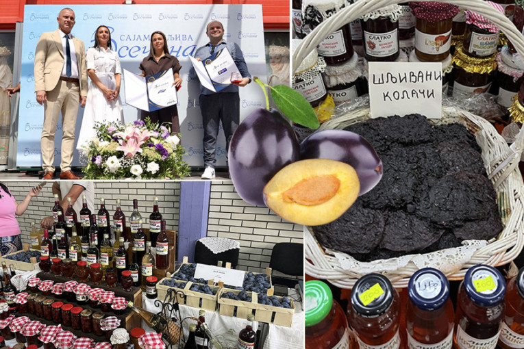 U Osečini 20. Sajam šljive: Rodilo 400.000 tona "srpkog zlata"