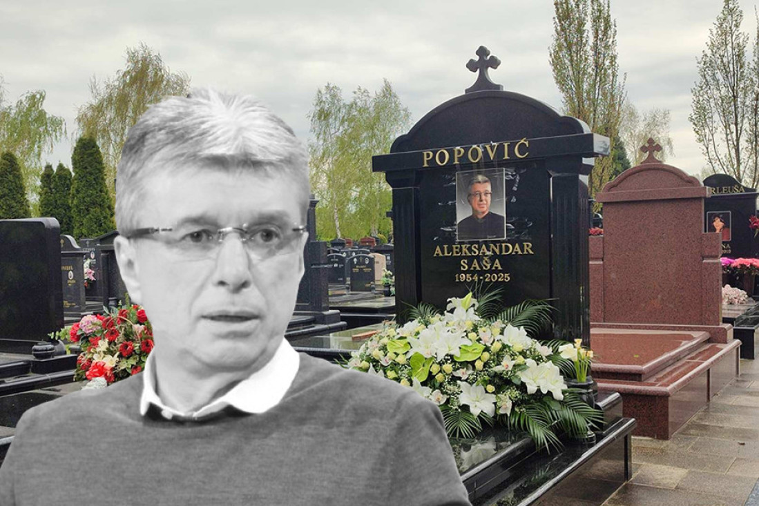 Prošlo je pola godine od smrti Saše Popovića: Na spomeniku ogromna suza sa srceparajućom posvetom (VIDEO)
