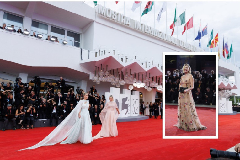 Duboki dekolte, tetovaže i koža od glave do pete: Naslednica Majkla Džeksona dominirala crvenim tepihom u Veneciji (FOTO)