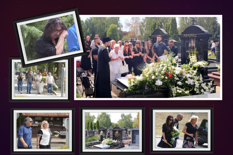 Poznati na polugodišnjem pomenu Popoviću: Žiri "Zvezda Granda" jedva se drži, Rale plače kao kiša (FOTO)