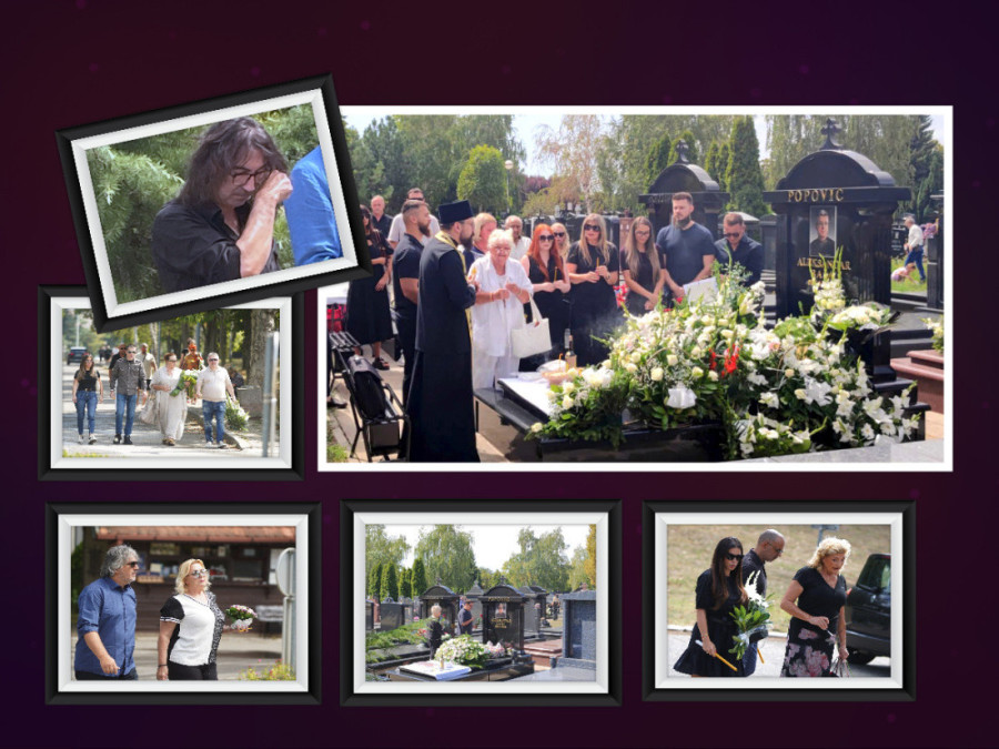 Od kume ni traga! Lepa Brena se nije pojavila na šestomesečnom pomenu Saši Popoviću!