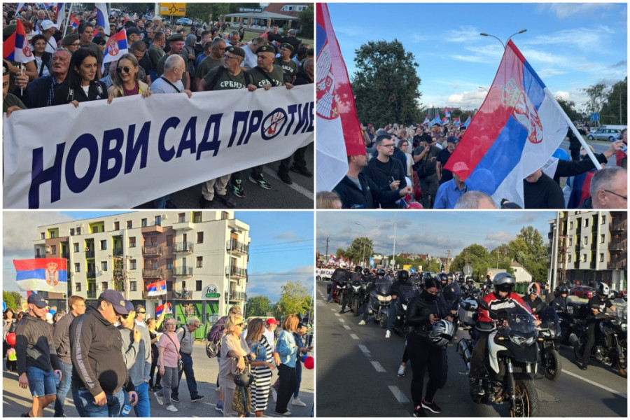 Koloni se ne nazire kraj! Mali Zvornik protiv blokada (VIDEO)