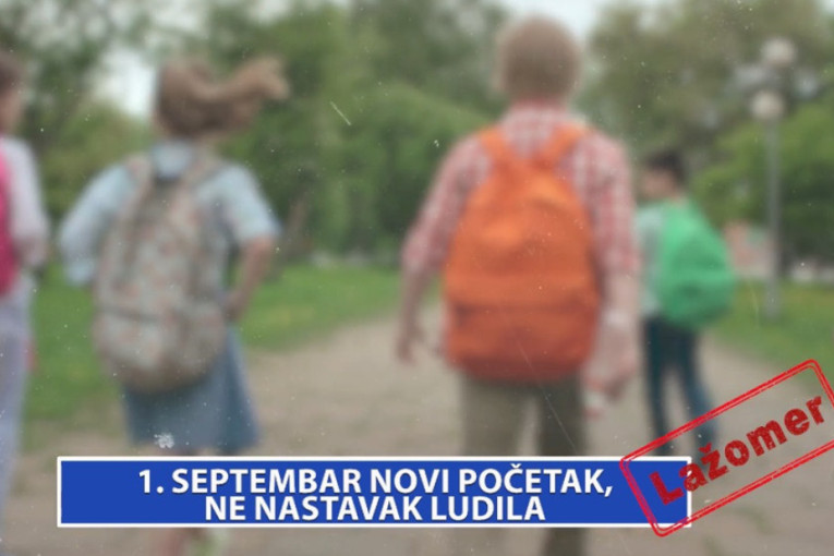 Lažomer: 1. septembar novi početak, ne nastavak ludila