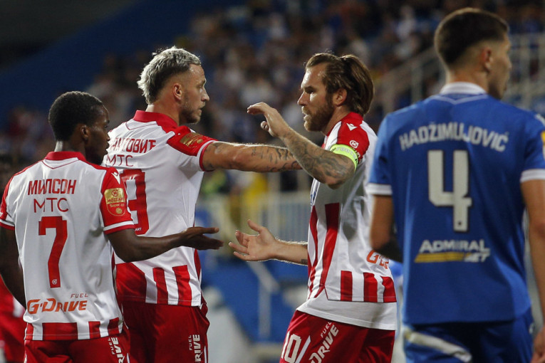 Zvezdina rutina u Pazaru: "Petarda" crveno belih, prvenac Arnautovića, Katai dva puta (FOTO/VIDEO)