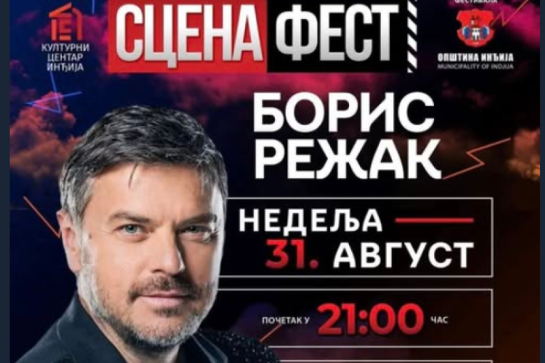 Kabare predstava i Boris Režak za kraj "Scena festa"!