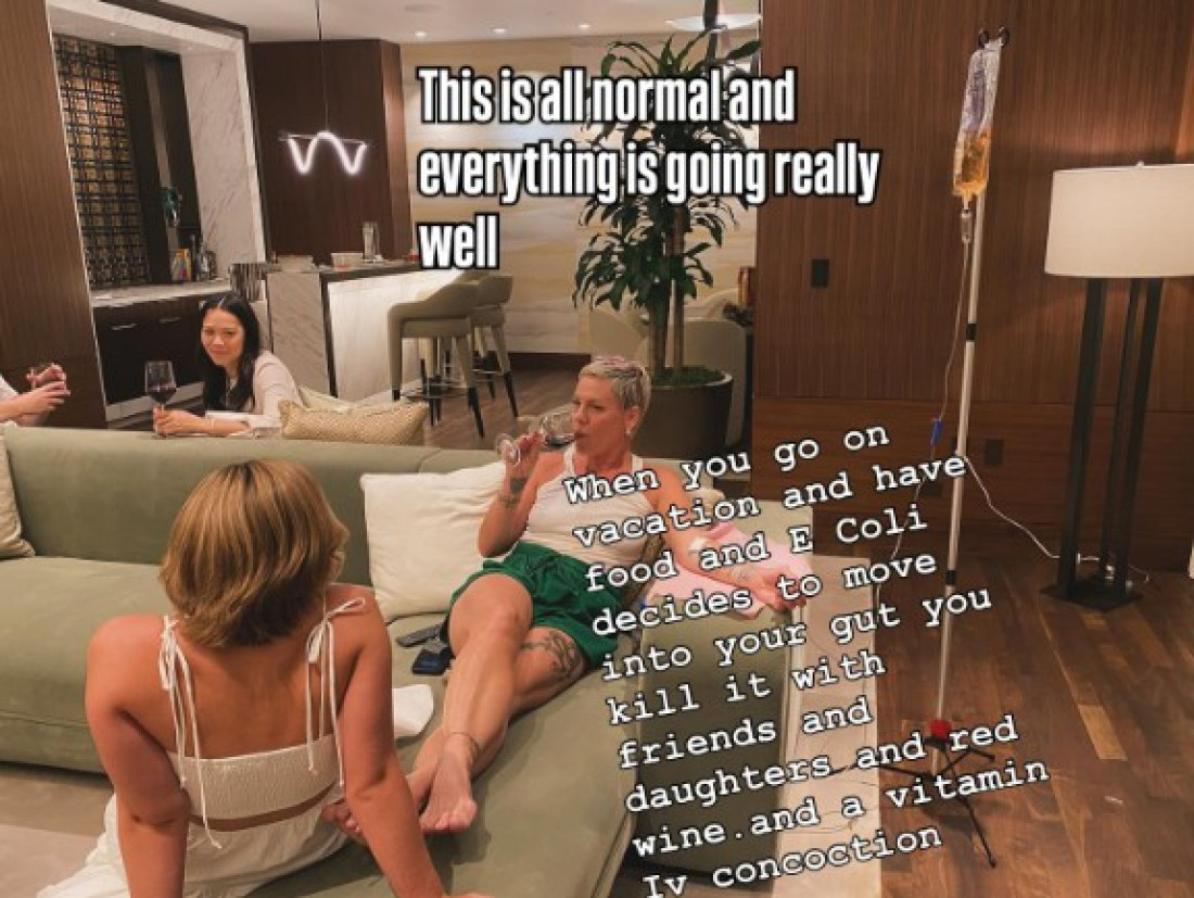 Pevačica pije vino dok je na infuziji: Šokirala javnost svojom objavom! (FOTO)