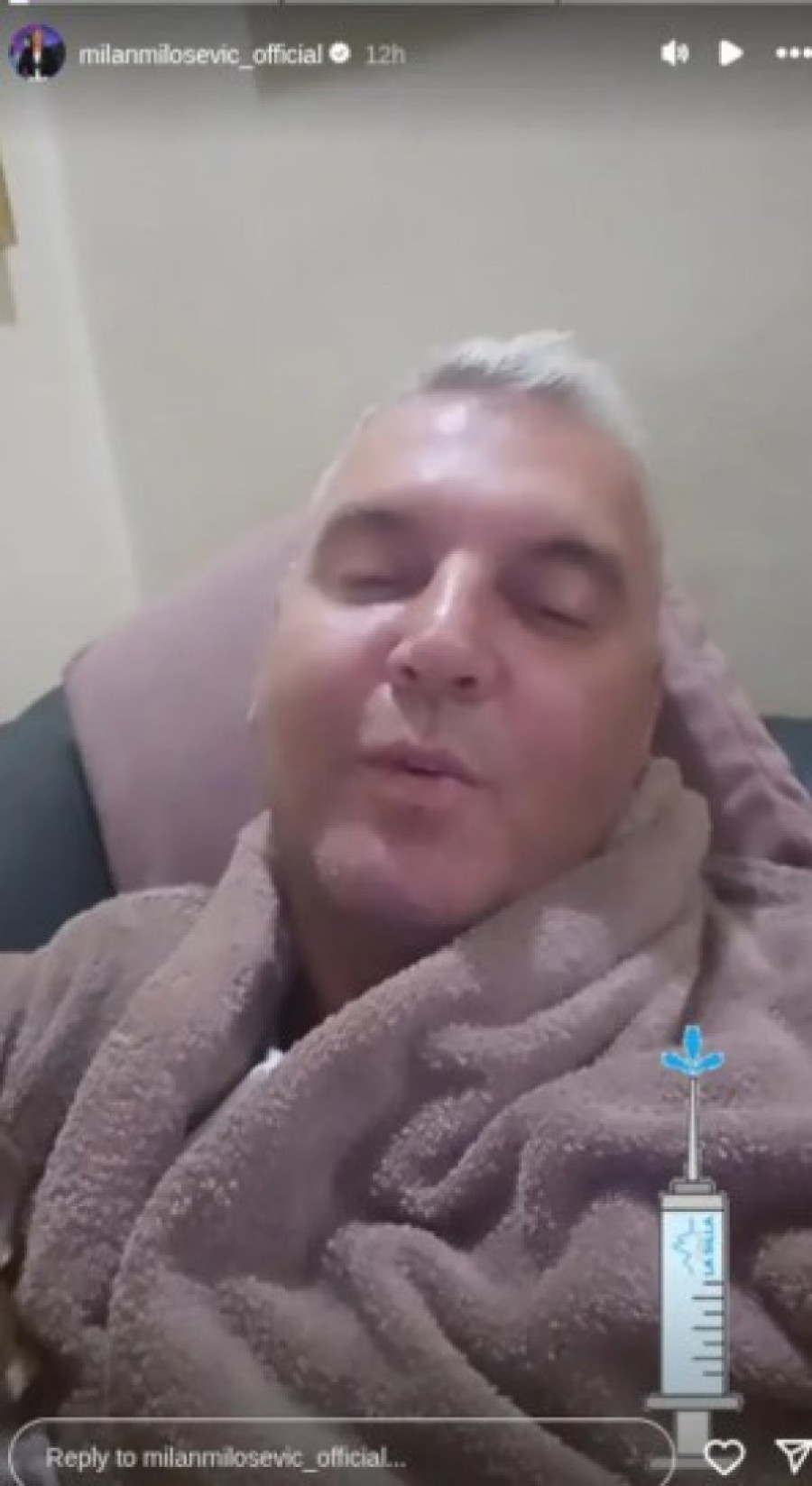 "Katastrofa, ne mogu glavu da podignem!" Milana Miloševića bolest potpuno oborila!