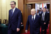 "Drago mi je što vas ponovo vidim": Putin objavio fotografije sa Vučićem iz Pekinga (FOTO)