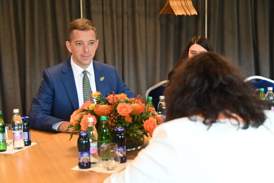 Đurić sa Karen Pirs u Bledu: Srbija opredeljena za saradnju i otvorenu komunikaciju