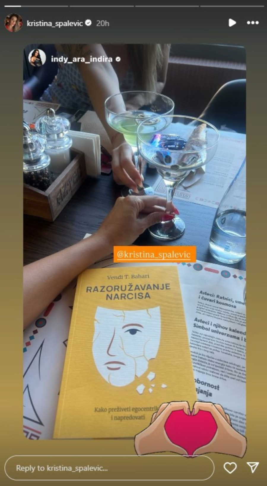 Nazdravlja s poznatom pevačicom! Kristina Spalević nakon razlaza s Kristijanom u njenom društvu