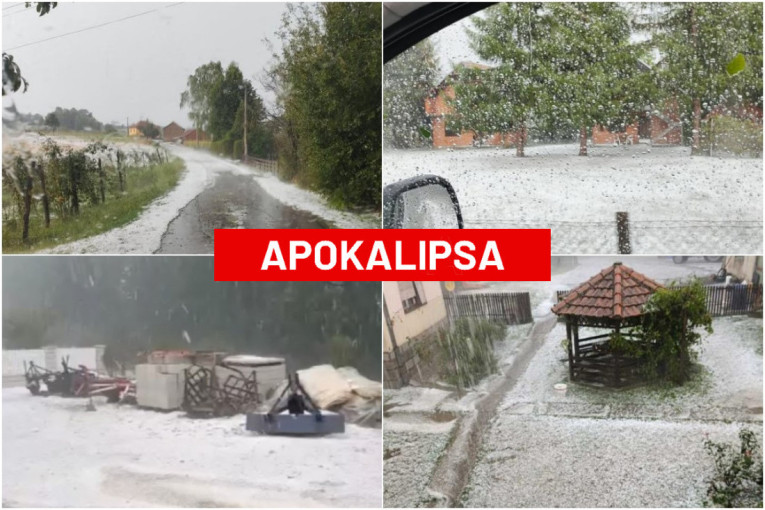 Uvodi se vanredna situacija u devet mesnih zajednica: Jako olujno nevreme napravilo haos u Priboju! (FOTO)