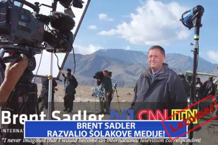 Lažomer: Brent Sadler razvalio Šolakove medije! (VIDEO)
