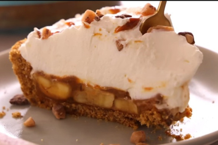 Recept dana: Jednostavna banofi pita je spoj banane i karamela kojem je teško odoleti