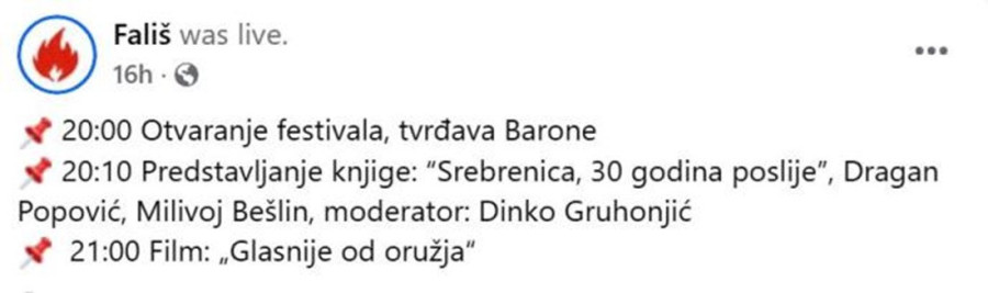 Gruhonjić i ekipa u Šibeniku na tvrđavi gde se ori Tompsonova pesma: Prvo da se skloni Vučić, zemlje u regionu se plaše Srbije