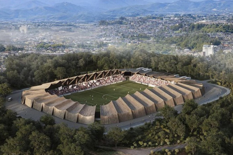 Pravi se fudbalsko čudo - prvi stadion na svetu koji će biti izgrađen kompletno od drveta! (FOTO)
