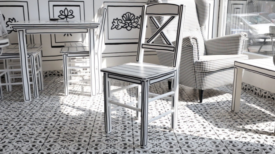 Posetili smo prvi beogradski 2D kafić: Mesto gde se stvarnost pretvara u crtani film (FOTO/VIDEO)