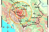 Još jedan zemljotres u Srbiji: Zabeležen potres jačine 4.4 Rihtera