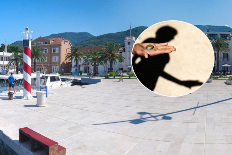 Užas u Tivtu! Roditelji decu terali na prosjačenje na ulici