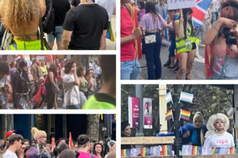 Šok na blokaderskom Prajdu: Odavanje poštovanja ili provokativni performans? (FOTO)