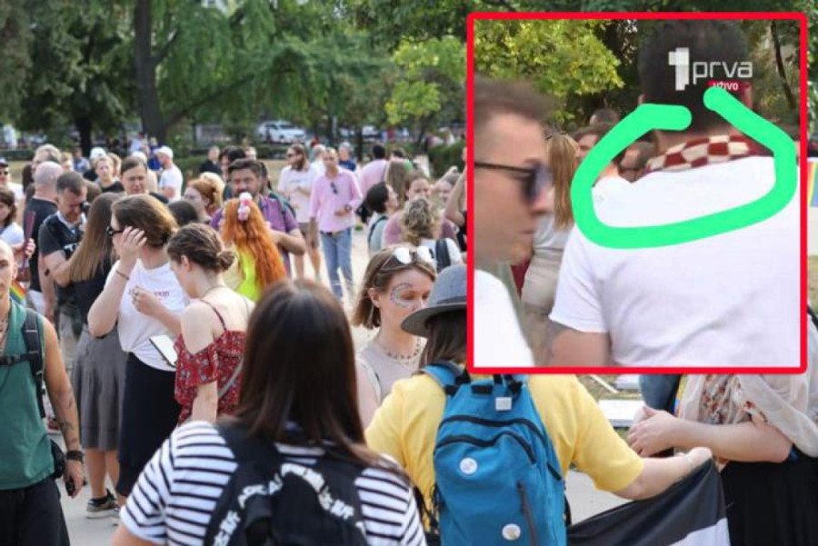 "Ljubav se puni na pumpi": Blokaderski Prajd u Beogradu pretvoren u cirkus! Hrvatska šahovnica i političari u prvom planu, a tek parole...