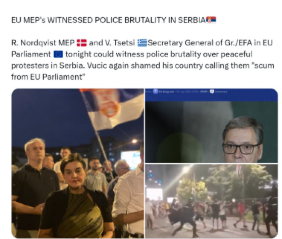 Ko su "turisti iz Evroparlamenta" koji su sinoć učestvovali u neredima u Novom Sadu?