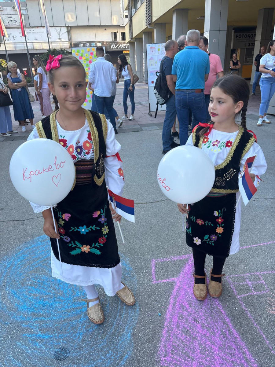 Dve Srbije! Blokaderi napadaju ljude sa decom, a pristojni ljudi šire ljubav i slogu! (VIDEO)