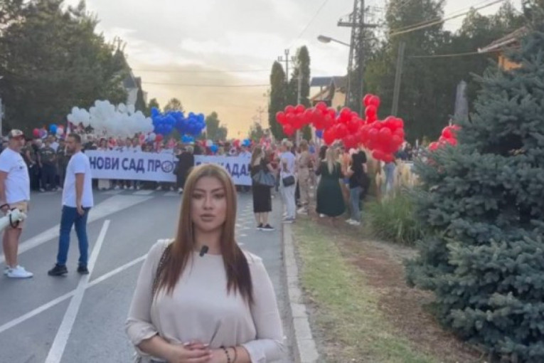 "Želim da se normalan život vrati u Srbiju": Poruke Novosađana sa skupa protiv blokada (VIDEO)